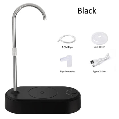 Electric Drinking Water Pump Automatic Water Dispenser For Gallon Drinking Water Bottle Pump For Home Office Portable Cold Water
