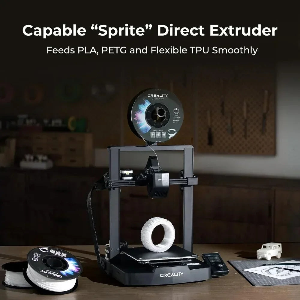 Creality Ender 3 V3 SE 3D Printer With 250MM/S Fast Printing Automatic Leveling Sprite Extruder Dual Z-axis And Y Optical Axis