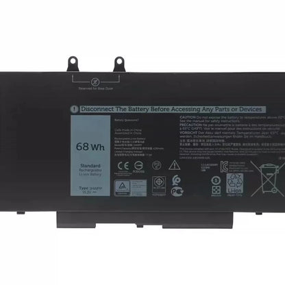 3HWPP 15.2V 68Wh 4250mAh Li-ion Battery for Dell Inspiron 17 7706 2 in 1 Latitude 14 5401 5410 5411 High Quality Laptop Battery