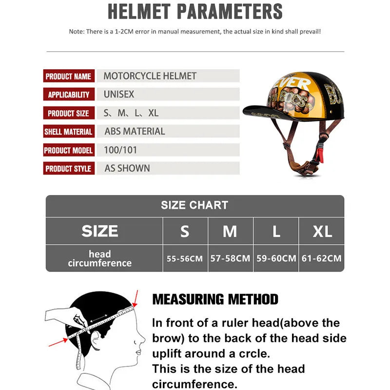 Motorcycle Helmet cascos Electric Vehicle Riding Locomotive for Retro Half Helmet Four Seasons Universal Helmet Helmet