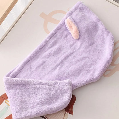 1pc Microfiber Hair Towels Super Absorbent Hair Drying Towel Turban For Women And Girls Quick Magic Hair Dry Hat