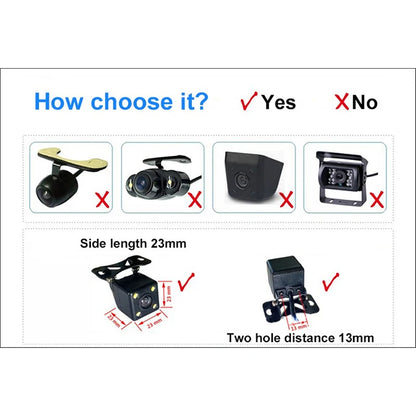 Car Accessories For Corolla Ractis Yaris Vios Verso Prius Camry Fortuner Avensis Waterproof Car Rear View Reverse Camera Bracket