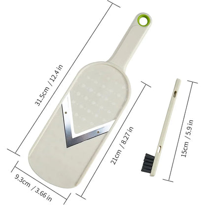 Cabbage Slicer Handheld Mandoline Slicer Stainless Steel Sauerkraut Coleslaw Cutter Vegetable Chopper Potato Chips Slicer JT580