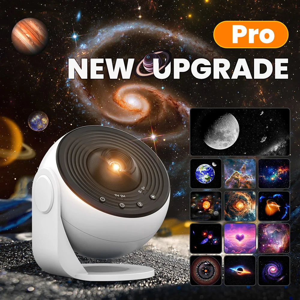 13  in 1 Star Projector, Planetarium Galaxy Projector for Bedroom, Aurora Projector, Night Light Projector for Kids Adults
