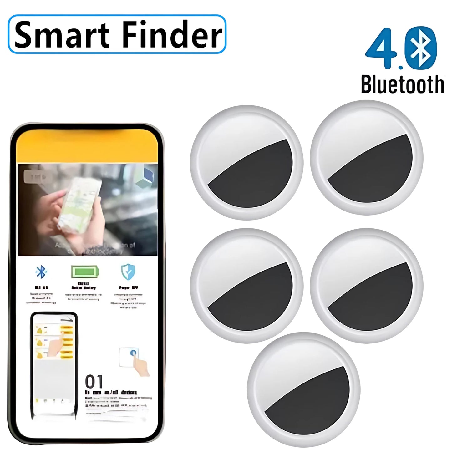 Mini traceur GPS, localisateur GPS, GPS intelligent pour voiture, pour la recherche, retrouveur de clés, traceur pour enfants, traceur pour animaux de compagnie, GPS