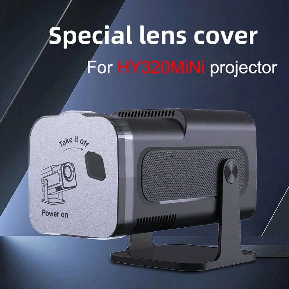HY320mini Projector Lens Cover Portable Lens Cover Projector Dustproof Protective Lens Cover Home Video Projector Lens Cover