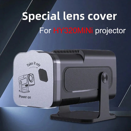 HY320mini Projector Lens Cover Portable Lens Cover Projector Dustproof Protective Lens Cover Home Video Projector Lens Cover