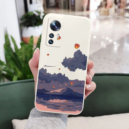 Anime Scenery Phone Case For Xiaomi Mi 14 13 13T 12S 12 11 Ultra 10 12T 11T 10T  Pro Lite Poco F5 F4 X4 M4 F3 X3 Pro 4G 5G GT