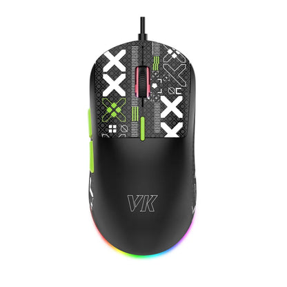 Gaming Keyboard and Mouse Combo Mechanical Feel, Computer and Laptop Backlit Gamer Kit, RGB Wired Keyboard and Mouse With Sticke