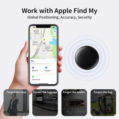 Airtag Replacements 1 2 3 4 Pack Anti Loss Tracker Find My GPS Bluetooth for Baggage IOS MFi Key Detector