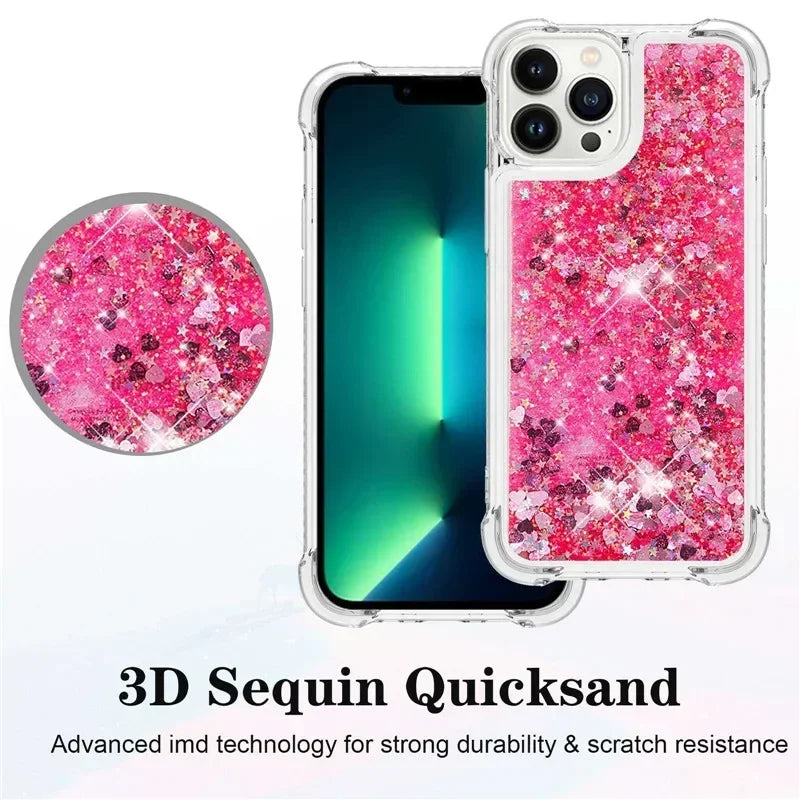 Xiomi 14T 13T Pro 13 Lite 12S Ultra Phone Case for Xiaomi Poco M6 X6 F5 X5 Luxury Anti Fall And Quicksand Soft Half Pack Cases
