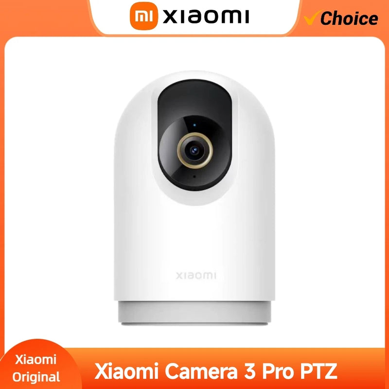 Xiaomi 3 Pro PTZ Camera 5MP 3K Full Color HDR Baby Cry Detect Auto Cruise 2.4G 5G WiFi Two Way Call Mi Home Smart Monitor