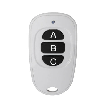 433Mhz RF Wireless Remote Control 1 2 3 buttons 1527 Learning Code Transmitter for Garage door controller With 12V 27A Battery