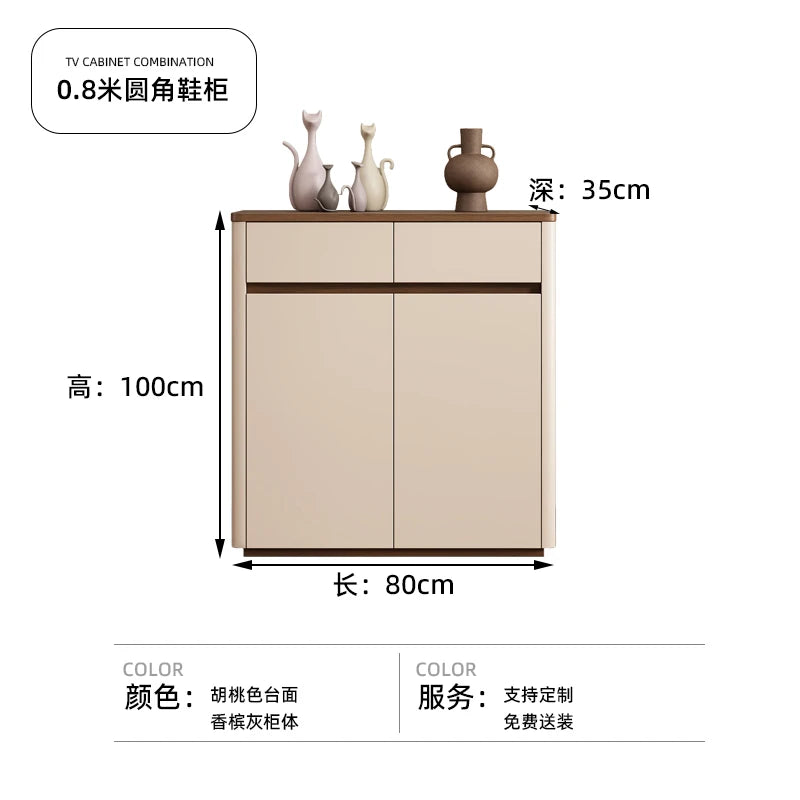 Entryway Organizer Shoe Rack Storage White Organised Living Room Cabinets Space Saving Articulos Para El Hogar Home Furniture