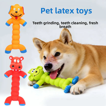Latex pet toy,dog chew molar toy,squeaky interactive toy,puzzle toy for puppy cat