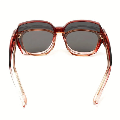 Fashion Over Sunglasses for Myopia Population Matching Multiple Frame UV protection for Outdoor Sports Hiking Fishing Cycling