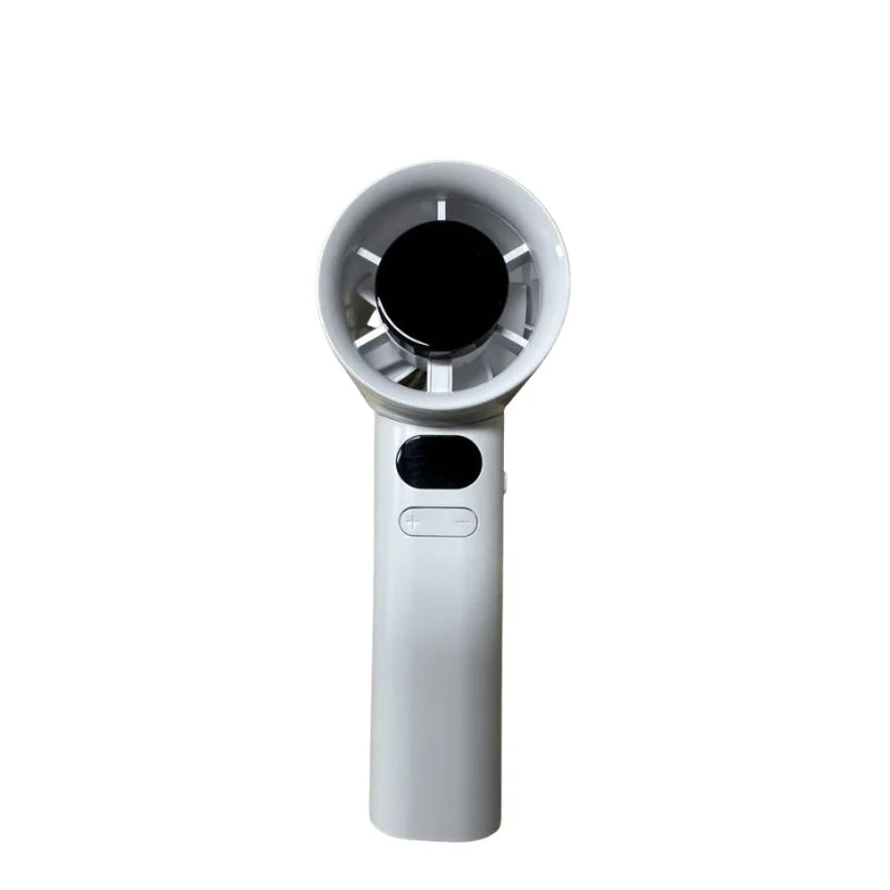 Portable Handheld Mini Fan USB Charging 400mAh Strong Wind Speed Pocket Fan for Travel Outdoor Camping Summer Office Cooling