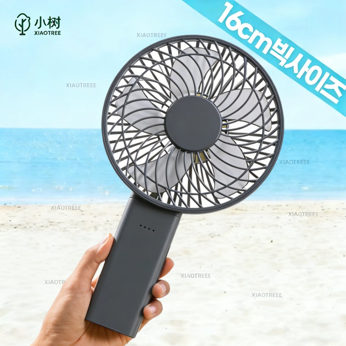 Portable Handheld Fan Rechargeable Fan 4000mAh 180° Adjustable 4 Speed Wind Foldable Fan Quiet Personal Fan Desktop Fan for Tent