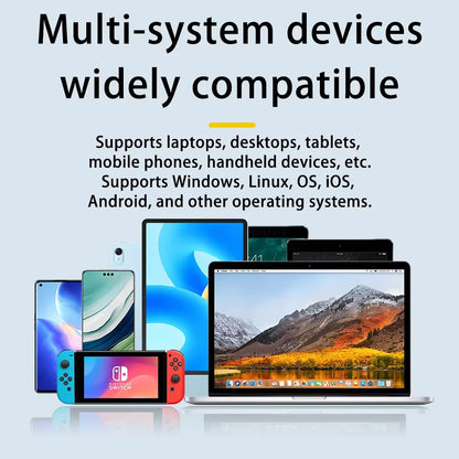 USB-C Female to RJ45 Male Gigabit Ethernet Adapter 1Gbps Portable Network Card for Laptops Macbook Pro Switch Router