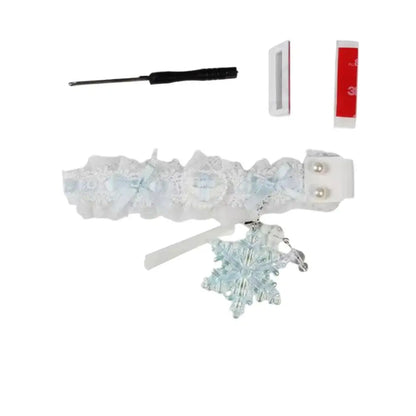 Lace Keyboard Ribbon with Snap-on Keyboard Hand-Decorated Keyboard Accessories for wootingATKDIY  Protect Keyboard Decoration
