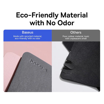 Baseus Mouse Pad PU Leather 26*21cm Waterproof Mousepad Non-Slip Desk Mat PC Gamer Desktop Computer Accessories Mice Mouse Pads