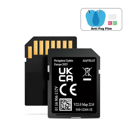 for Mercedes C E V X-class GLC Car 2026 Sat Nav 32GB NTG5 Garmin System Navigation Europe map A2139069510 V22 GPS