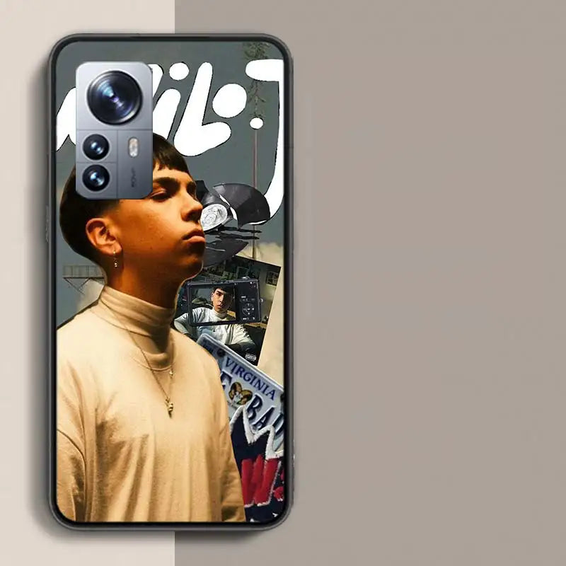 Singer M-Milo J Phone Case For Xiaomi Mi 14 14T 15 15T Poco F7 Ultra M8 M7 M6 M4 M3 X7 X6 X4 Pro M5S 12T 10T Pro 12S 12 11 Lite