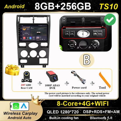Android 16 GPS Navigation  For Ford Mondeo 2004 -2007 Auto Multimidia Video Player Carplay Head Unit Radio Stereo Car Dvd WIFI