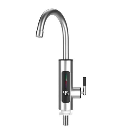 HOMEFISH 3000W 220V Electric Kitchen Water Heater Tap Instant Hot Stainless Steel Water Faucet Heater Cold Heating Faucet