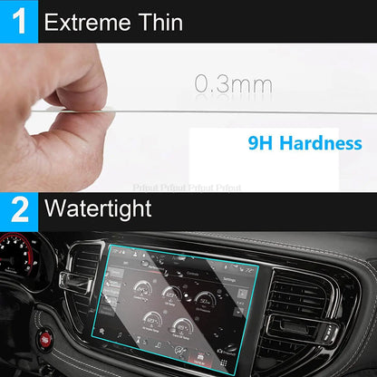 For Dodge Durango 2021 2022 10.1 inch Car center Screen GPS Navigation Multimedia Tempered Glass Protective Film Accessories