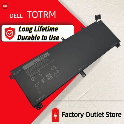 Wholesale And Retail ❗❗❗ TOTRM T0TRM Laptop Battery for For Dell XPS 15 9530 Precision M3800 H76MV 7D1WJ 24 Months Warranty