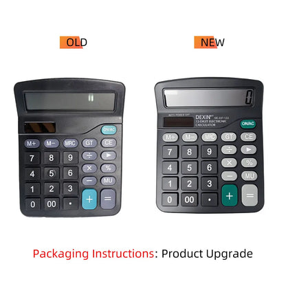 Cute Desktop Financial Office Computer Large Display Office Calculator