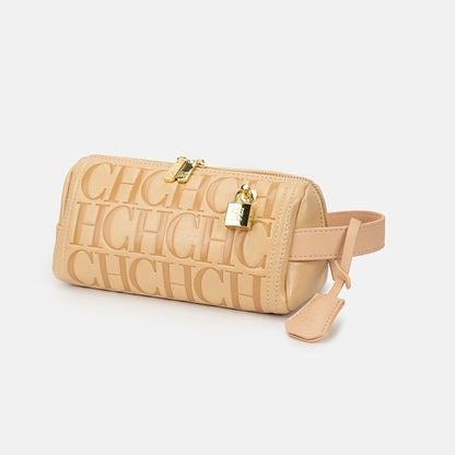 CH 2026 New Letter Embossed Cylinder Bag Fashion Cylinder Crossbody Bag Casual Shoulder Underarm Bag Multi color Optional