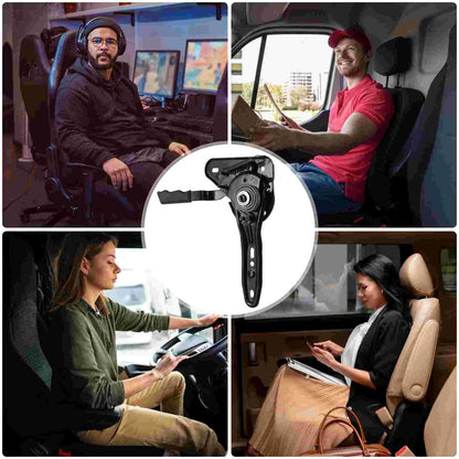 White Carseat Chair White Carseat Gaming Chair Tuner White Carseat Tool Chair Accessory Backrest Tilt adjustment mechanism