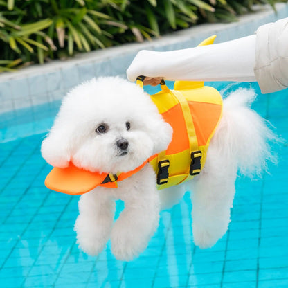Dog Swimsuit Waterproof Puppy Life Jacket Breathable Summer Dog Clothes Harness Swimming Safety Vest for Dog Pet Supplies