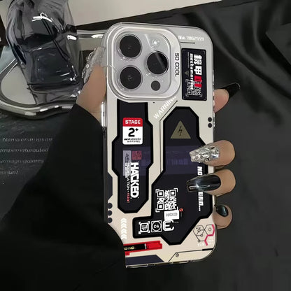 Mecha-Style Graffiti Phone Case for Xiaomi 14T 14 12T 13T Pro 12 13 11 Lite 5G Case for Xiaomi Mi 14 13T 12T 14T Pro Matte Cover