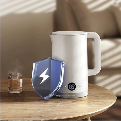 New Mijia Constant Temperature Electric Kettle 3 Home Automatic Power Off 316L Stainless Steel 1800w Fast Heating 1.7L