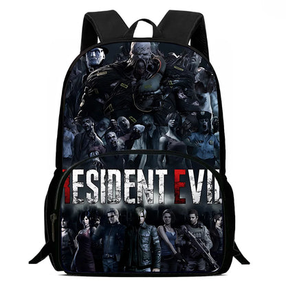 Backpacks Movie Residents Evil Boys and Girls Student Birthday Gift Child School Bags Large Capacity Camping Durable Rucksack