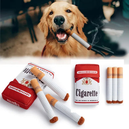 Large Dog Toys for Indestructible Dogs Interactive Dog Toy Training Aids Fake Cigarettes Puppy Accessories Bite Pet Supplies