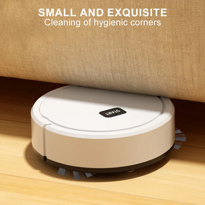 Robot aspirateur balai entièrement automatique, lave-sol, mini nettoyeur pour la maison, Lazybones, balai intelligent 3 en 1