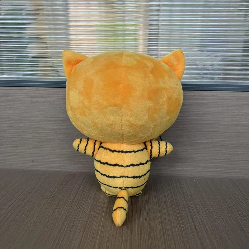 Cute Dog Man Plush Toys Yellow Lil Petey Cat Plush Soft Stuffed Cartoon   Animals Toys Gifts For Children Kids Xmas Birthday