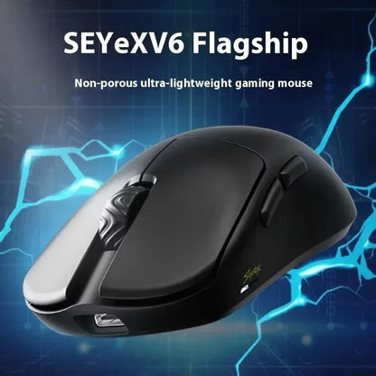 Scyrox V6 Wireless Office Ergonomic Lightweight Gaming Mouse Paw3950 Sensor 30000 DPI Webpage automation bluetooth Gaming Mouse