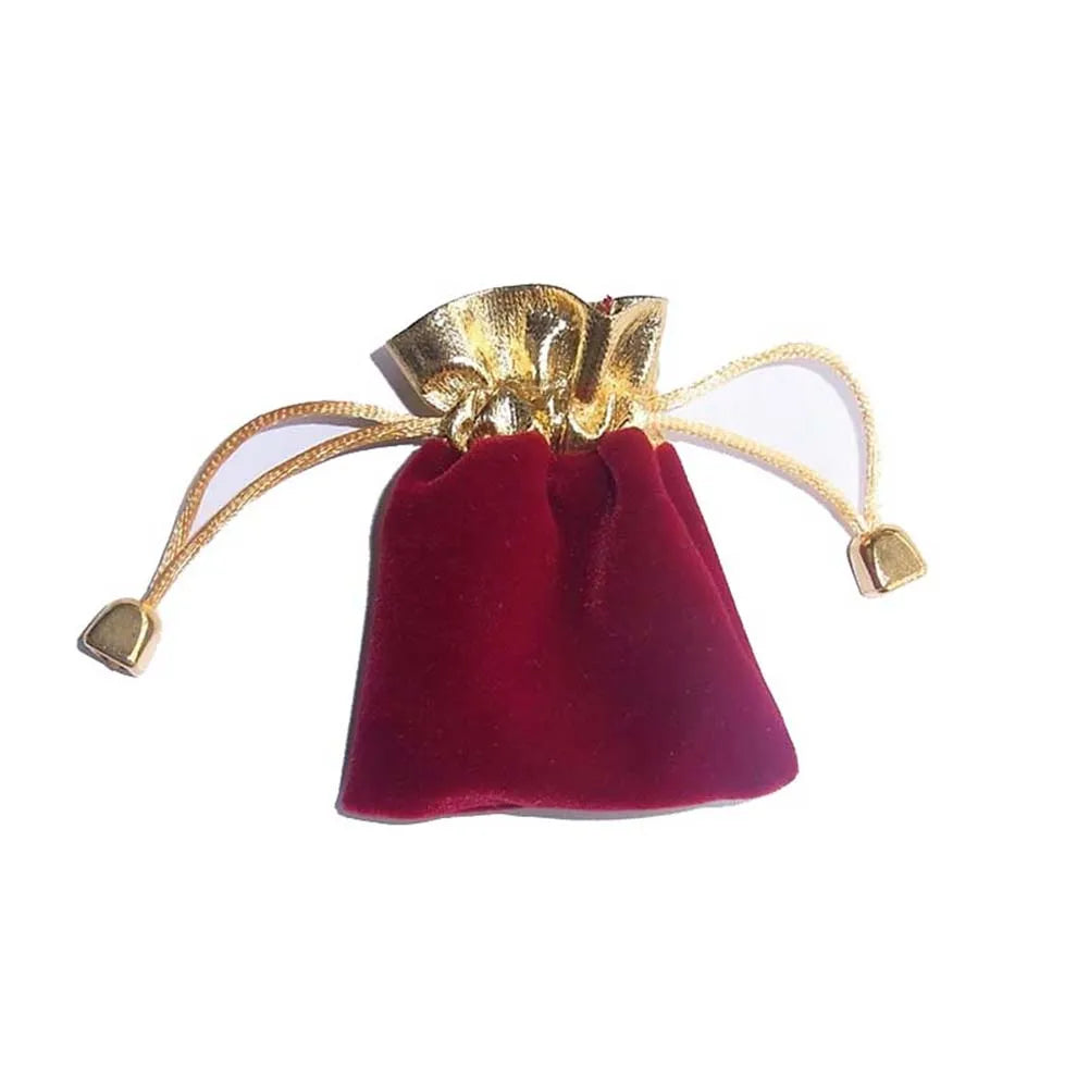 Fine Jewelry Package Velvet Bag Save Precious Metal Jewelry