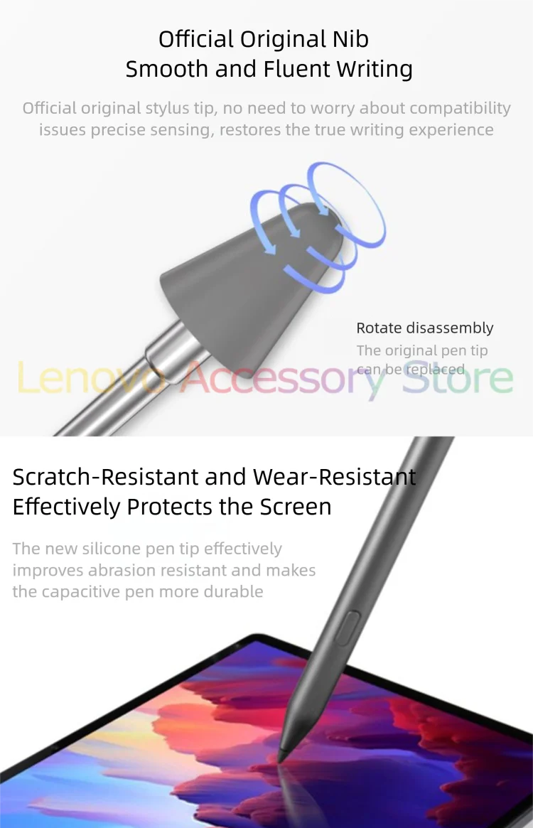 Original Stylus Nib Touchpen Tip for Lenovo Yoga Pen Pro 2025 AP600U Stylus Replaced Writing Protect Tablet Tab Pad Screen Scrat