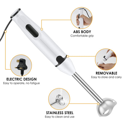 Electric Blender Multi functional Kitchen Handheld Immersion Portable Blender Automatic Blender Mini Kitchen Tool
