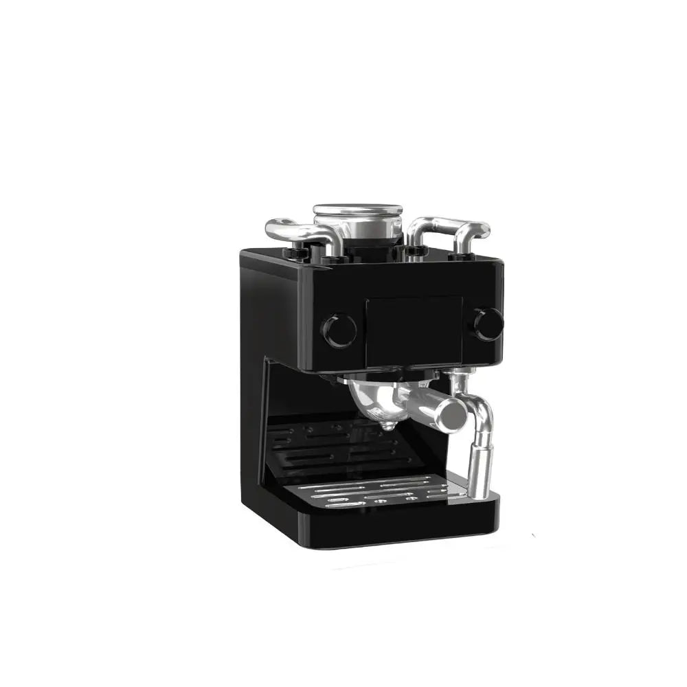 Coffee Maker Bookshelf Counter Table Model Electrical Model Decor Toy 1:12 Dollhouse Miniature Furniture Accessories