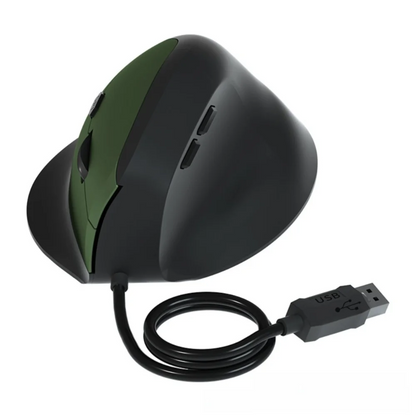 800/1200/1600DPI 2.4G Ergonomic Optical Mouse 6 Mute Buttons Comfortable Gaming Mice ABS Vertical Mouse Gaming Mice Office