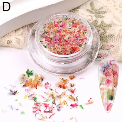 Nail Art Dried Flower Decoration Nail DIY Manicure For Nails Art Jewelry Flower Beauty Salon Decoration E3C5