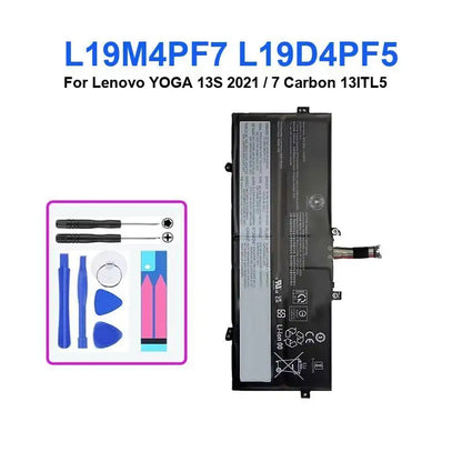 6476Mah L19M4PF7 L19D4PF5 Laptop Battery For Lenovo Yoga 13S 2021 7 Carbon 13ITL5 Reliable