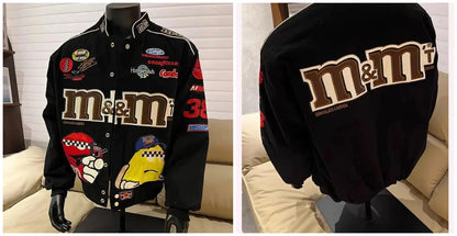 American Style Loose Baseball Jacket Cool Biker Clothes Women's Spring Autumn Fashion Outerwear Comfortable Soft Material